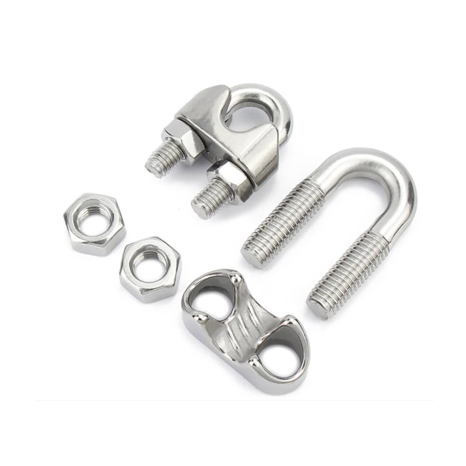 String Tension Clip - 1/5pcs 304 Stainless Steel Wire Rope