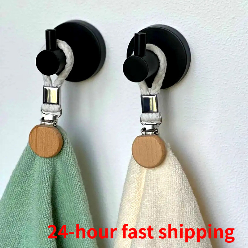 String Tension Clip - 2PCS Towel Clips Braided Cotton Loop