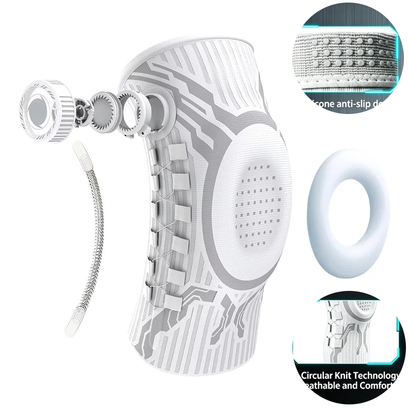 Knee Brace Badminton - Adjustable Knob Knee Brace Men Women