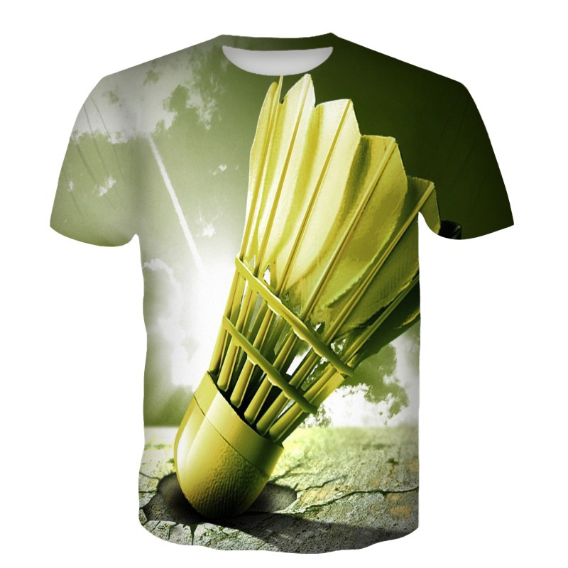Badminton T-Shirts Shuttlecock - Badminton Outfit ulasan dan harga