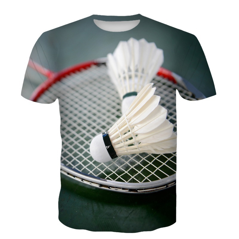 Badminton T-Shirts Shuttlecock - Badminton Outfit ulasan dan harga
