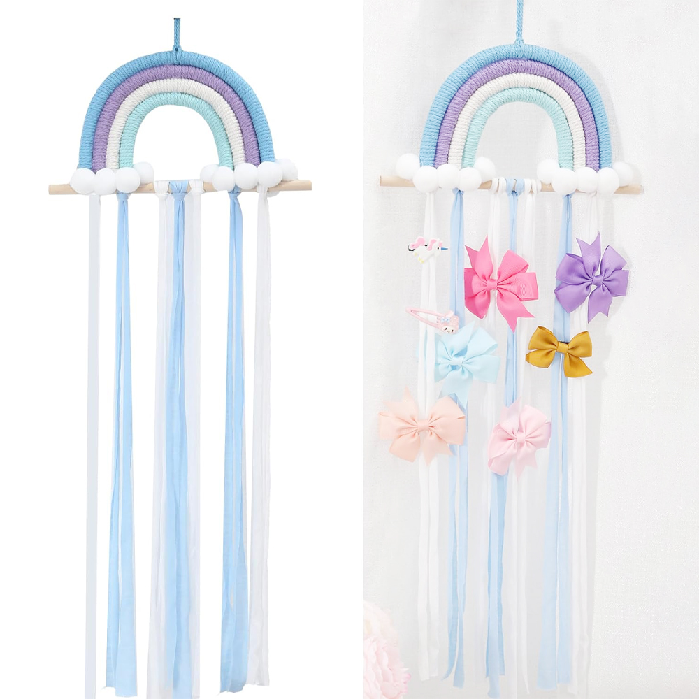 Weave Rainbow Baby Hair Clips  - String Tension Clip ulasan dan harga