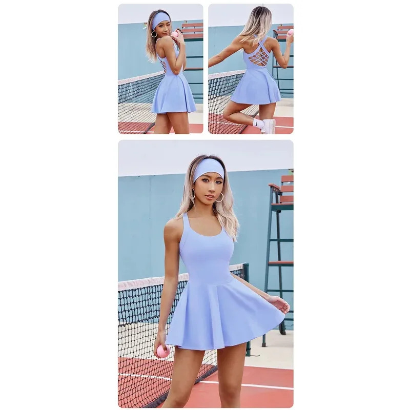 2026 Women Tennis Dress One-Pi - Badminton Youtube 2026 ulasan dan harga