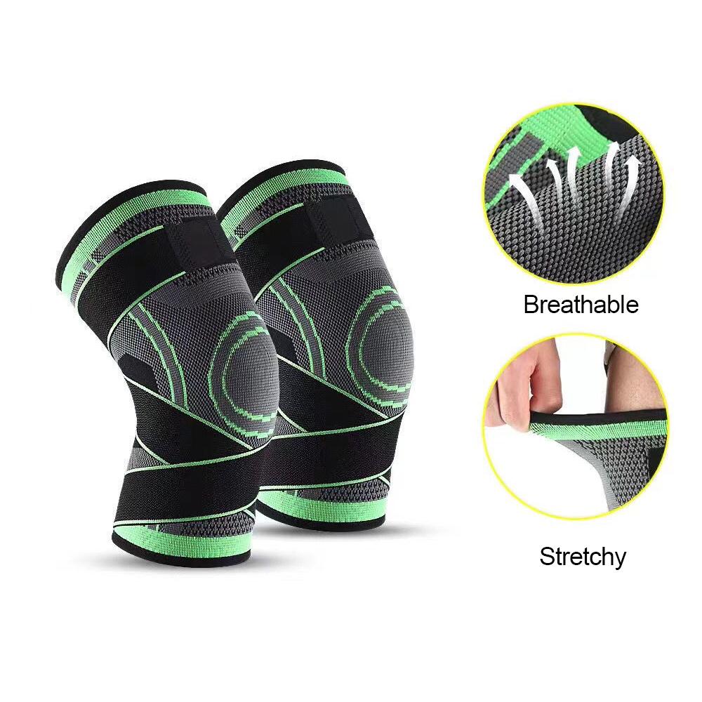 1pc Knee Support Gym Adjustabl - Knee Brace Badminton ulasan dan harga