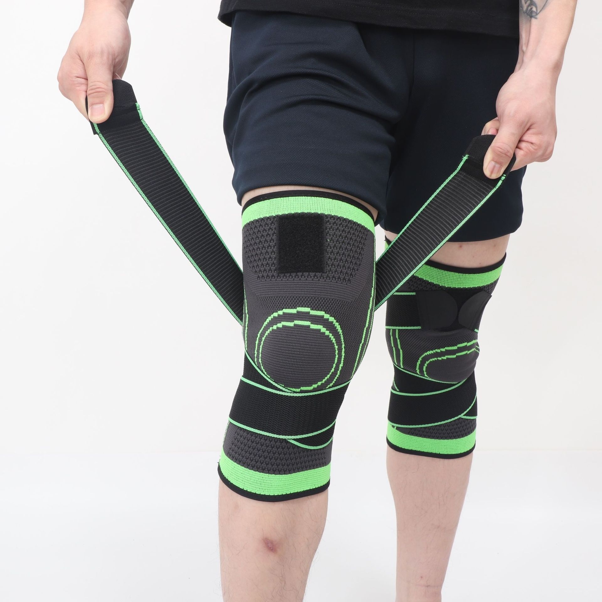 1pc Knee Support Gym Adjustabl - Knee Brace Badminton ulasan dan harga