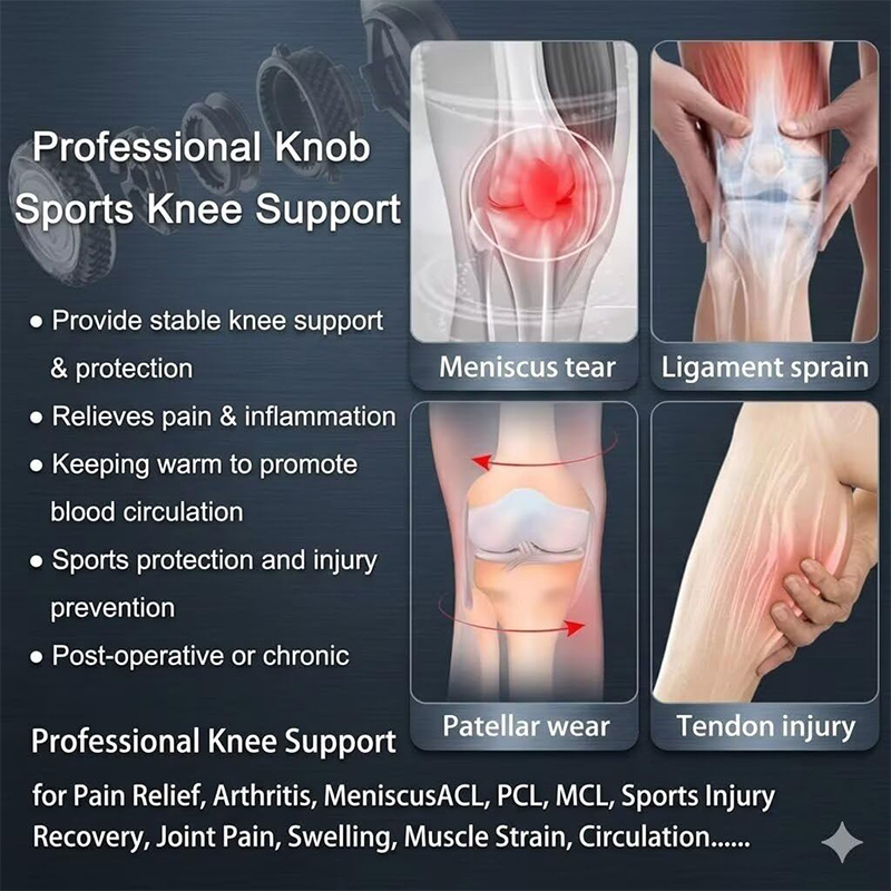 Adjustable Knob Knee Brace Men - Knee Brace Badminton ulasan dan harga