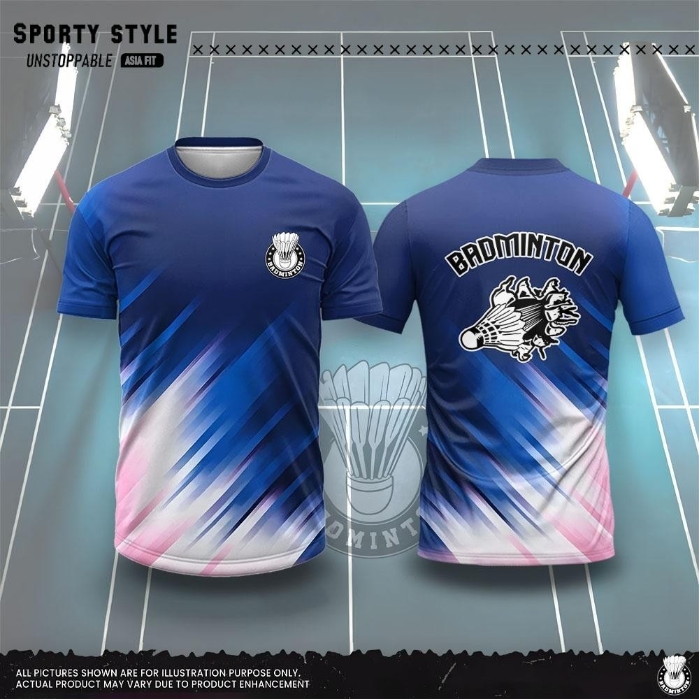 Men's Clothing Fashion 3D Prin - Badminton Outfit ulasan dan harga