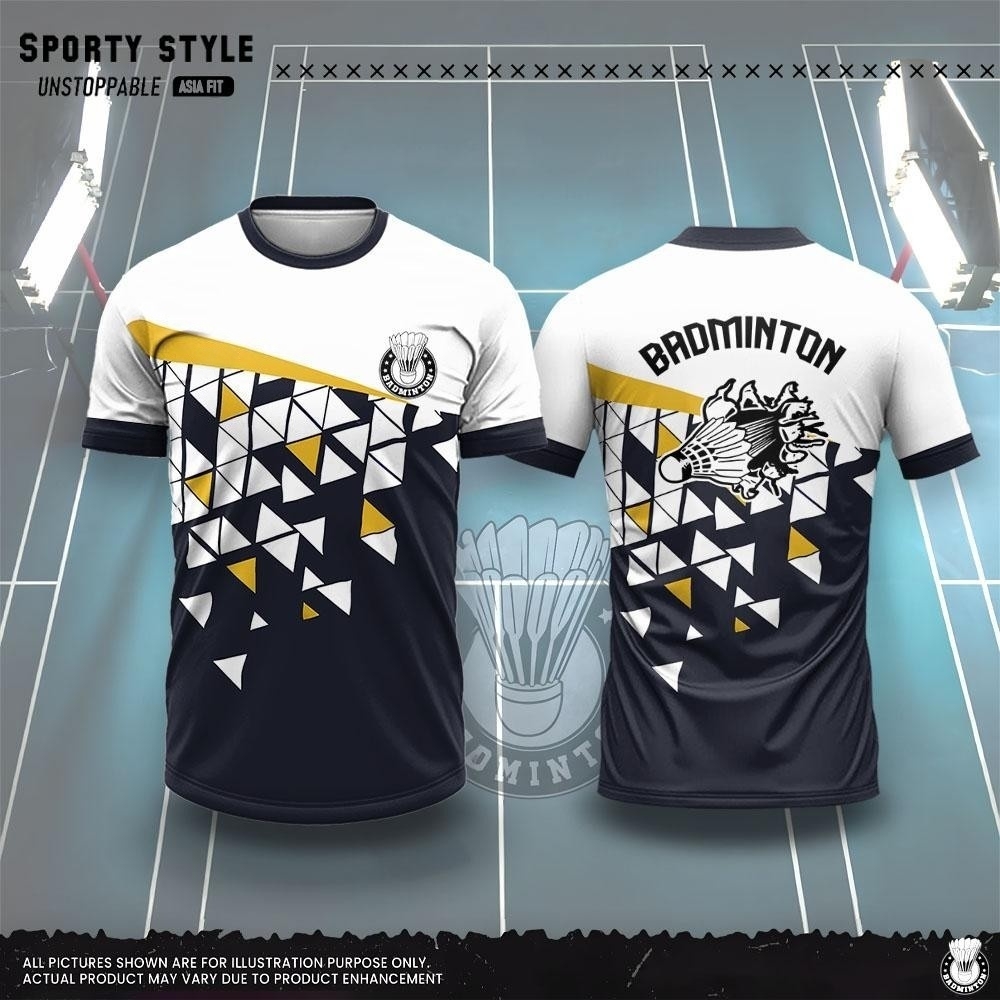 Men's Clothing Fashion 3D Prin - Badminton Outfit ulasan dan harga
