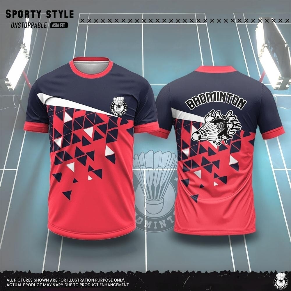 Men's Clothing Fashion 3D Prin - Badminton Outfit ulasan dan harga