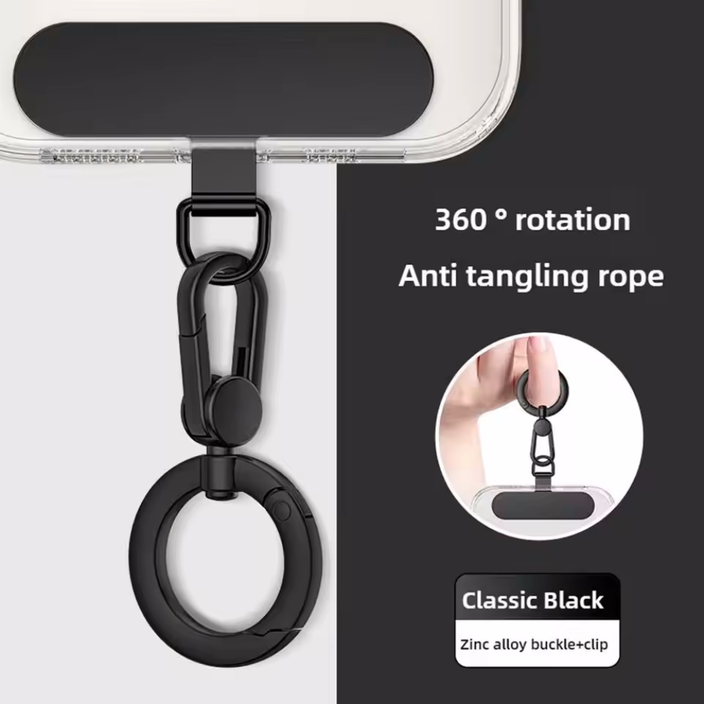 Metal Phone Lanyard Clip Patch - String Tension Clip ulasan dan harga