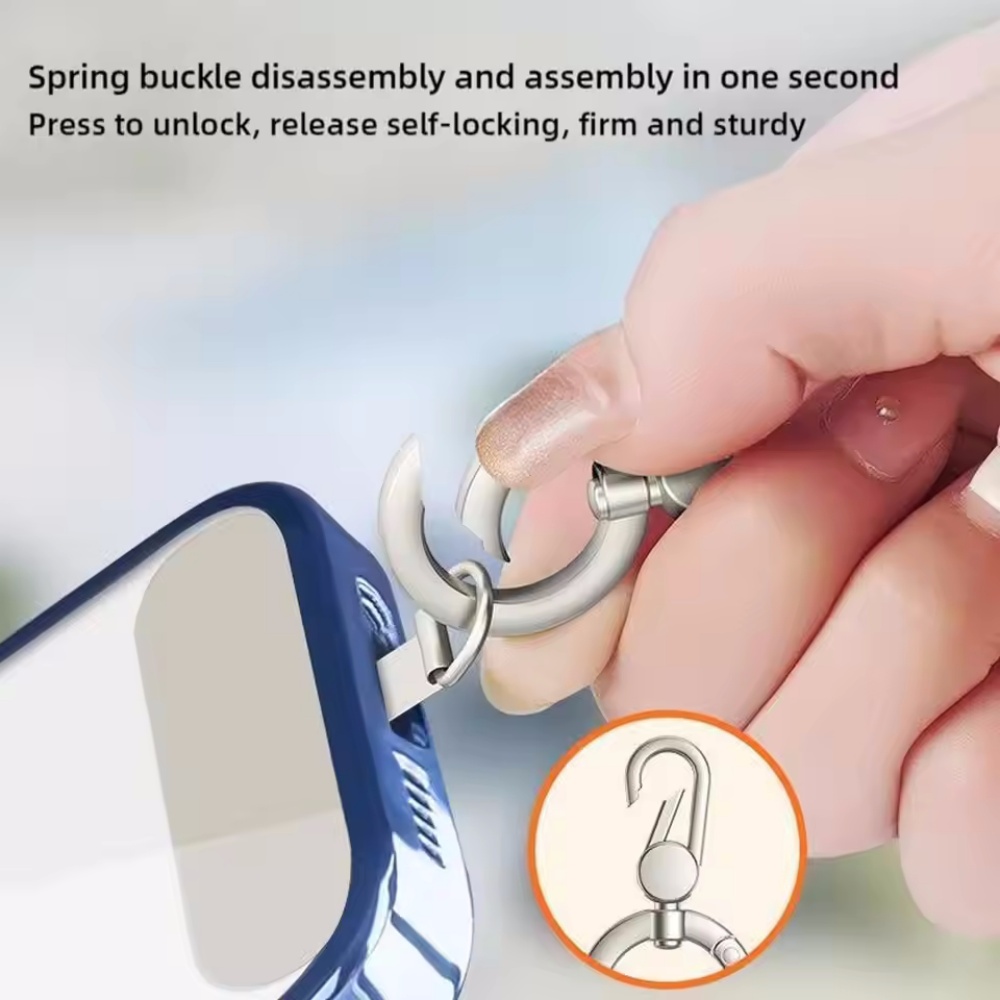 Metal Phone Lanyard Clip Patch - String Tension Clip ulasan dan harga