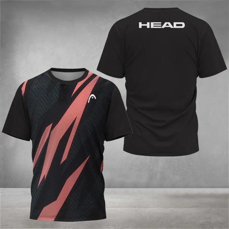 Summer Breathable Mens T Shirt - Badminton Center ulasan dan harga