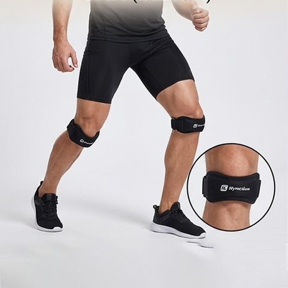 2PC Knee Patellar Tendon Knee  - Knee Brace Badminton ulasan dan harga