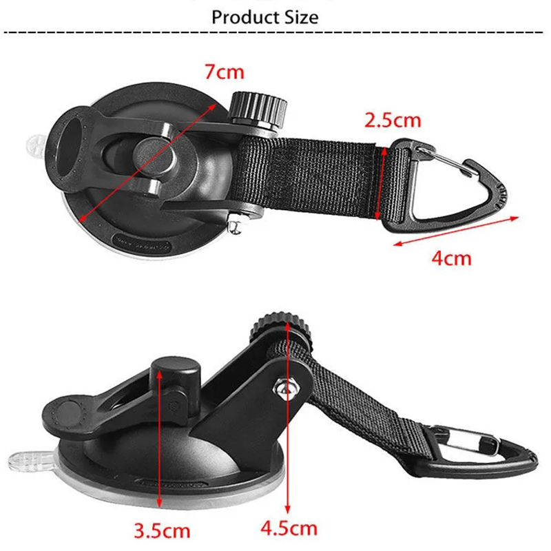2/4 Pcs Car Tent Suction Cups  - String Tension Clip ulasan dan harga