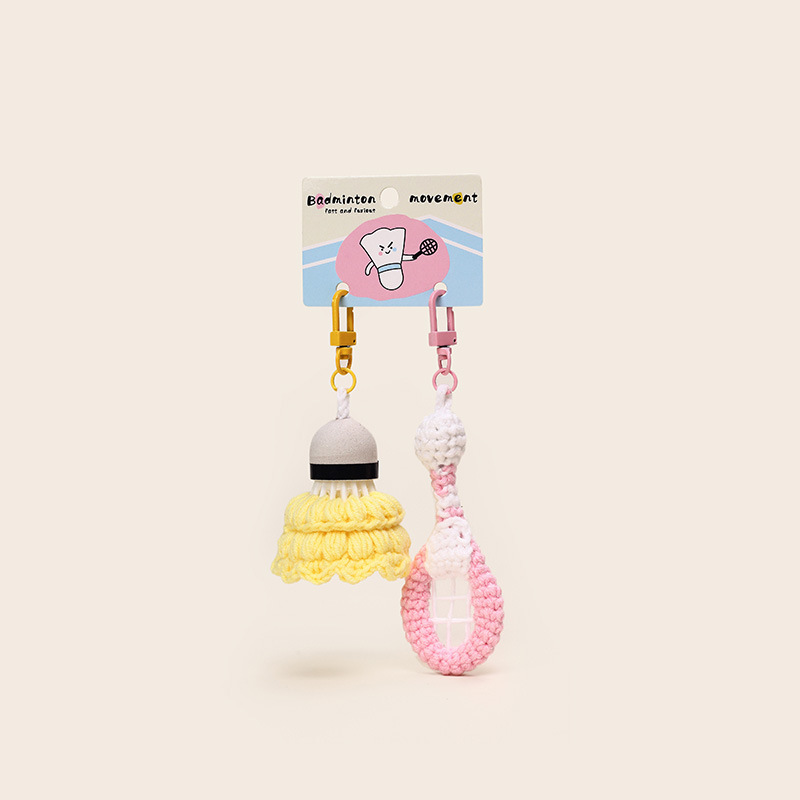 Handmade Hook Knitting Badmint - Badminton Yang Yang ulasan dan harga