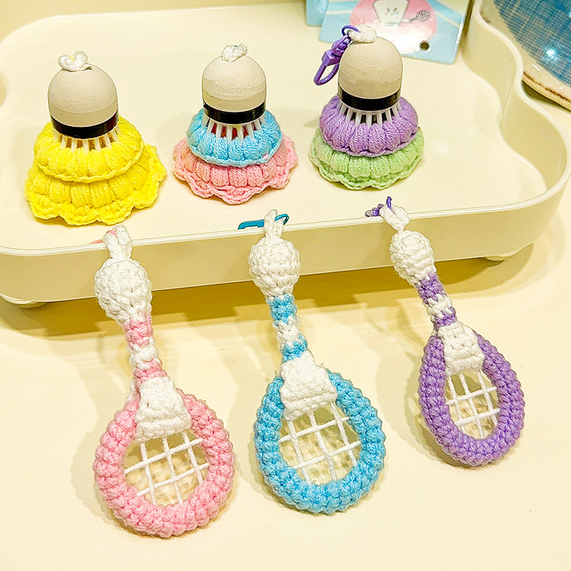 Handmade Hook Knitting Badmint - Badminton Yang Yang ulasan dan harga